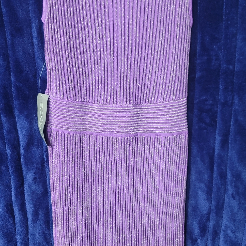 Eva Mendes for New York & Company Purple Maxi Dress